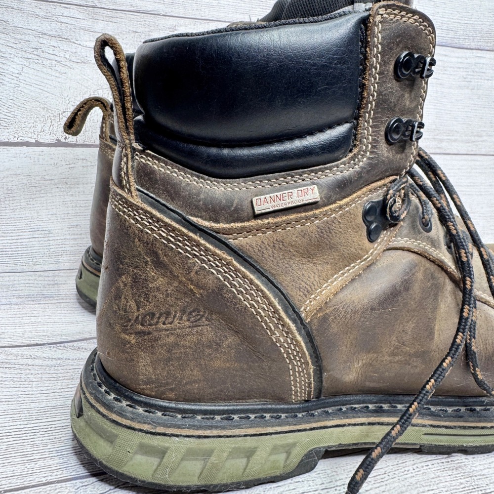 Danner Steel Yard 6 Inch Brown ST Steel Toe Work Boots Mens‎ 11.5 D - Picture 4 of 8
